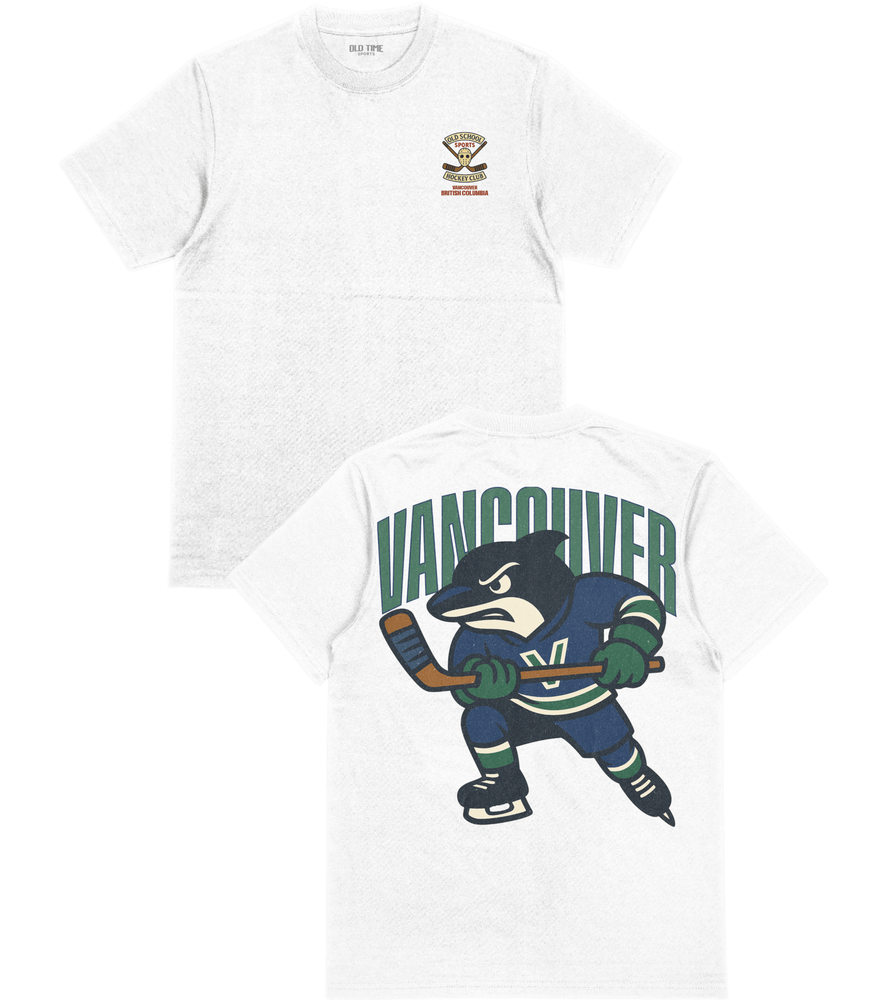 Vancouver Hockey v2 T-Shirt - Old Time Sports