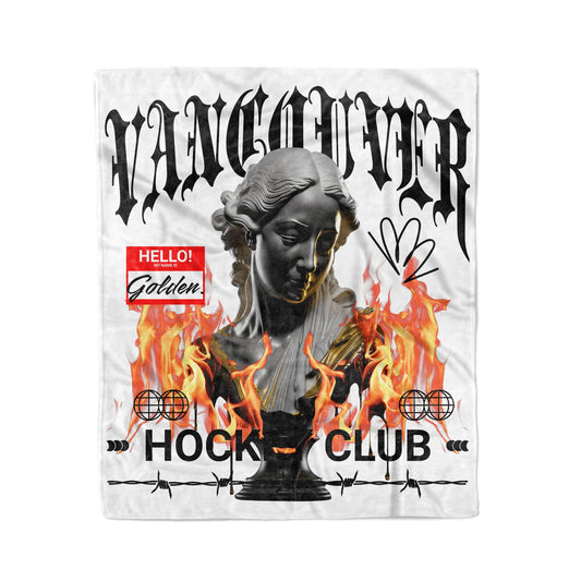 Vancouver Women's HC 50x60in Fleece Blanket - Old Time Sports