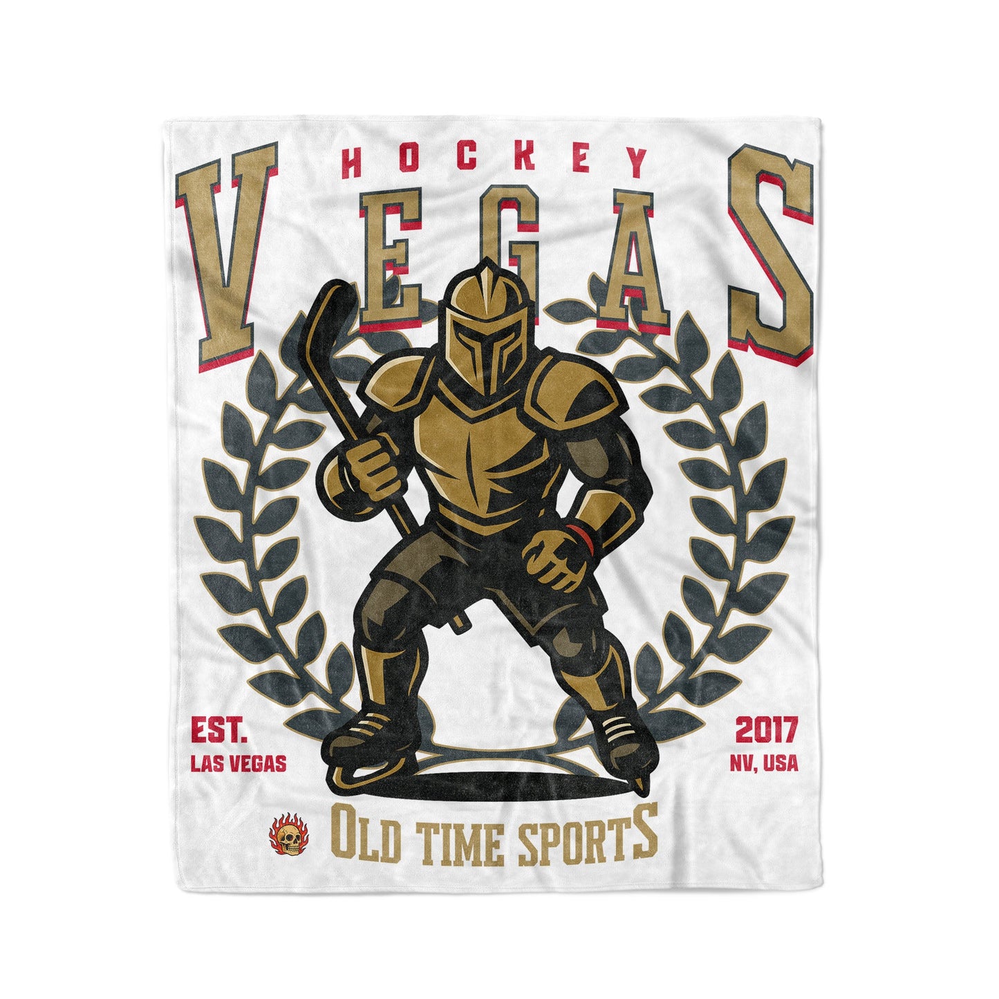Vegas Hockey 50x60in Fleece Blanket - Old Time Sports