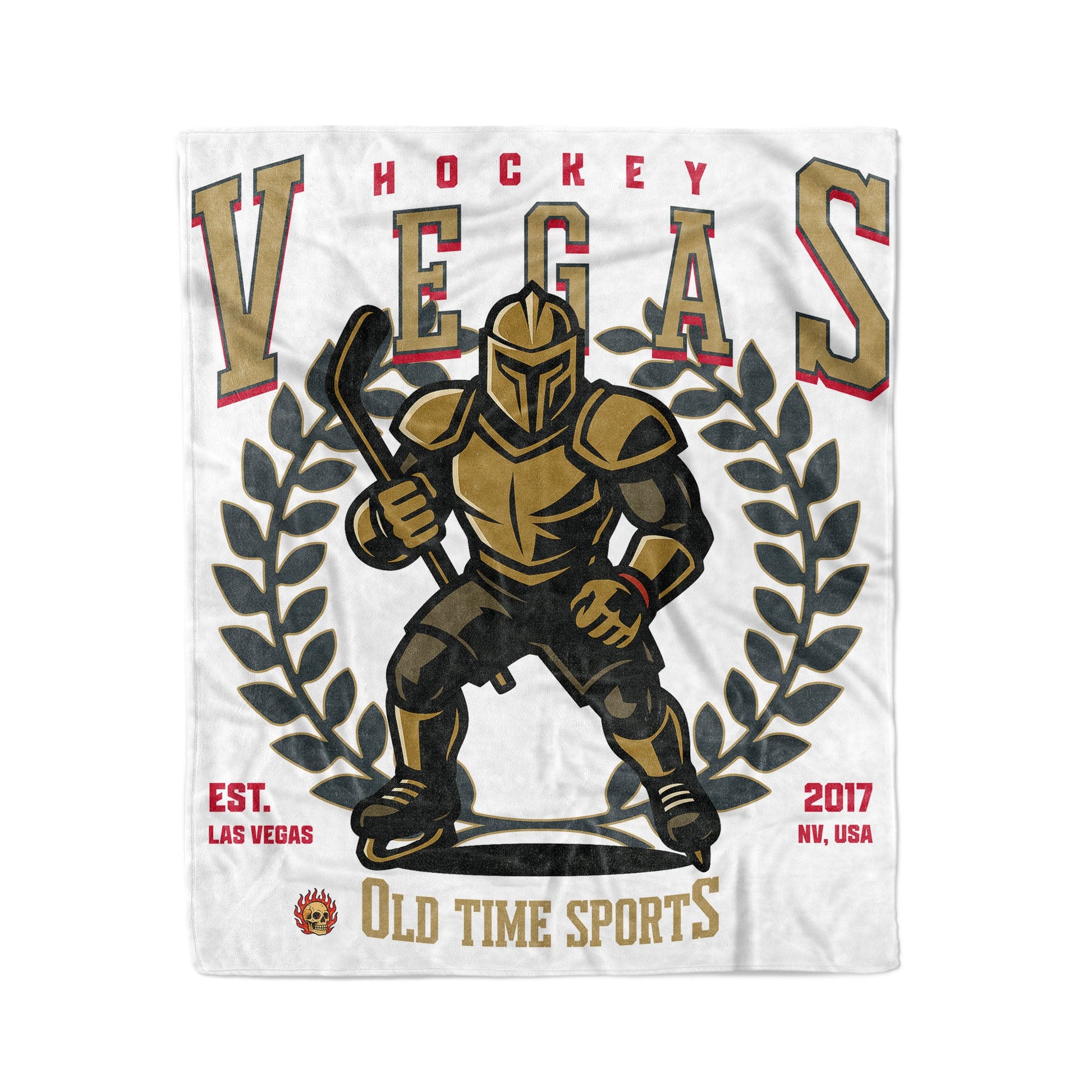 Vegas Hockey 50x60in Fleece Blanket - Old Time Sports