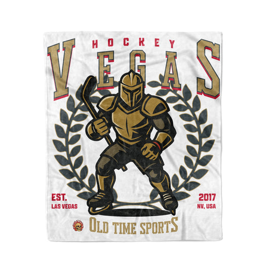 Vegas Hockey 50x60in Fleece Blanket - Old Time Sports