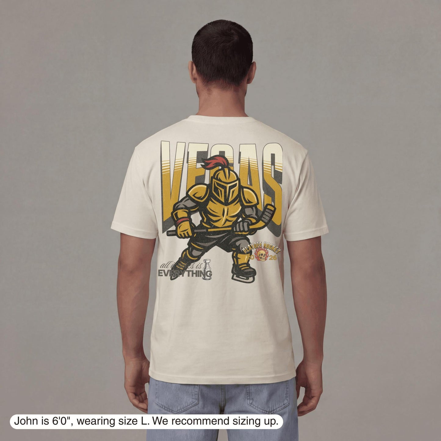 Vegas Playoff Hockey T-Shirt - Old Time Sports