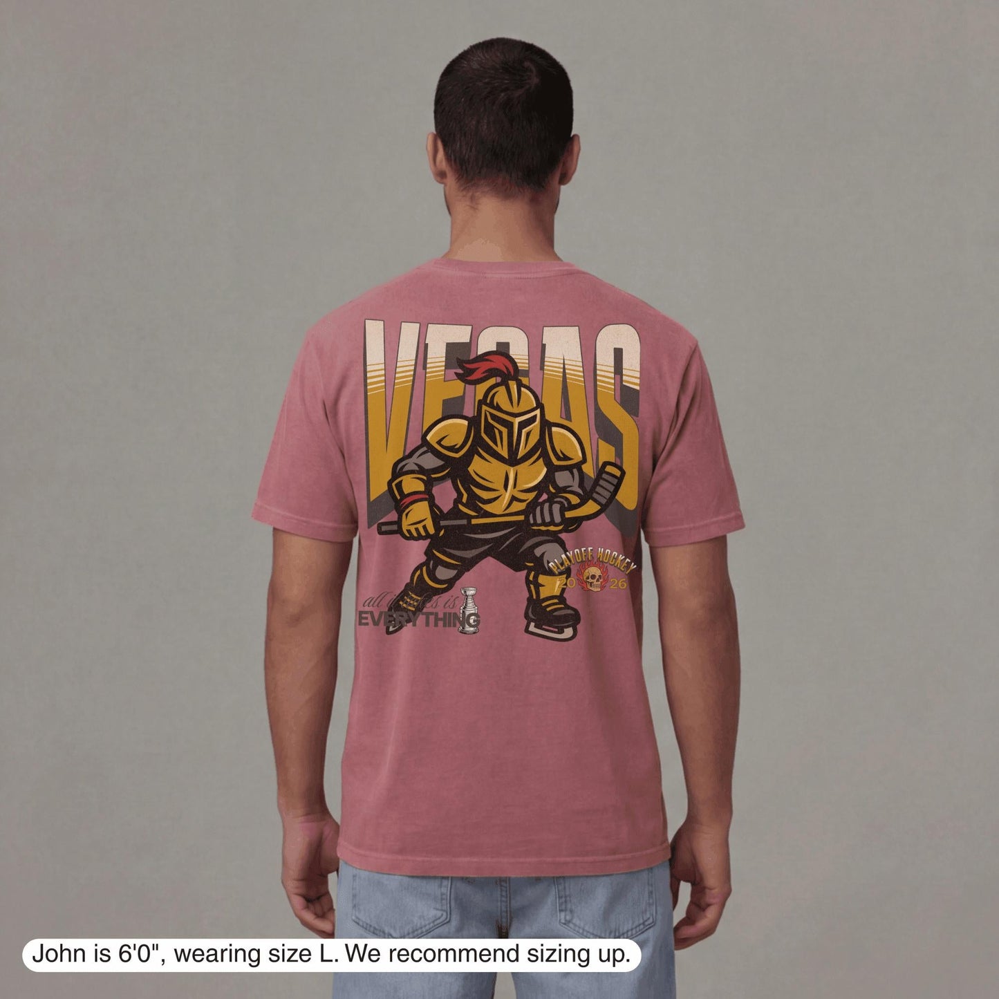 Vegas Playoff Hockey T-Shirt - Old Time Sports