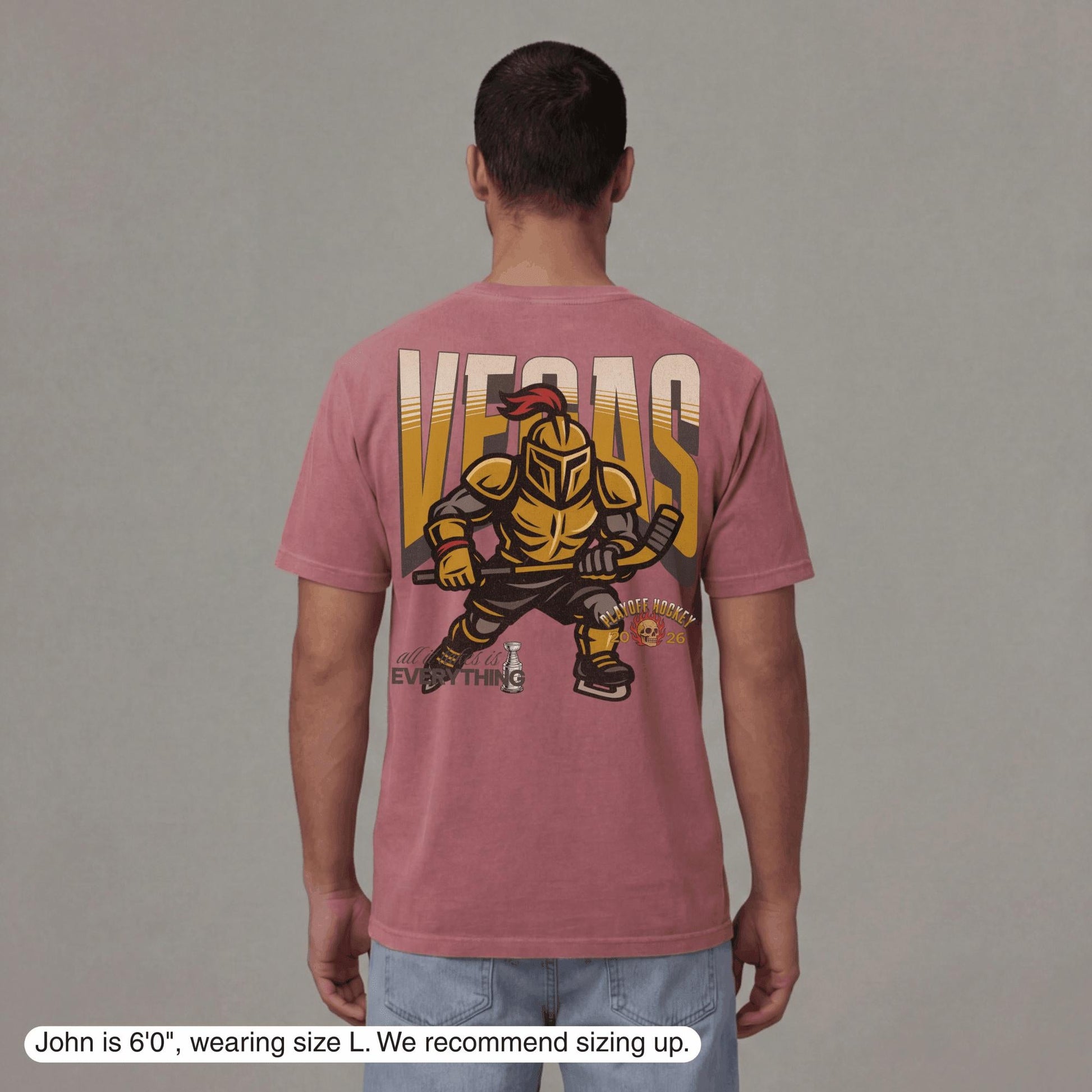 Vegas Playoff Hockey T-Shirt - Old Time Sports