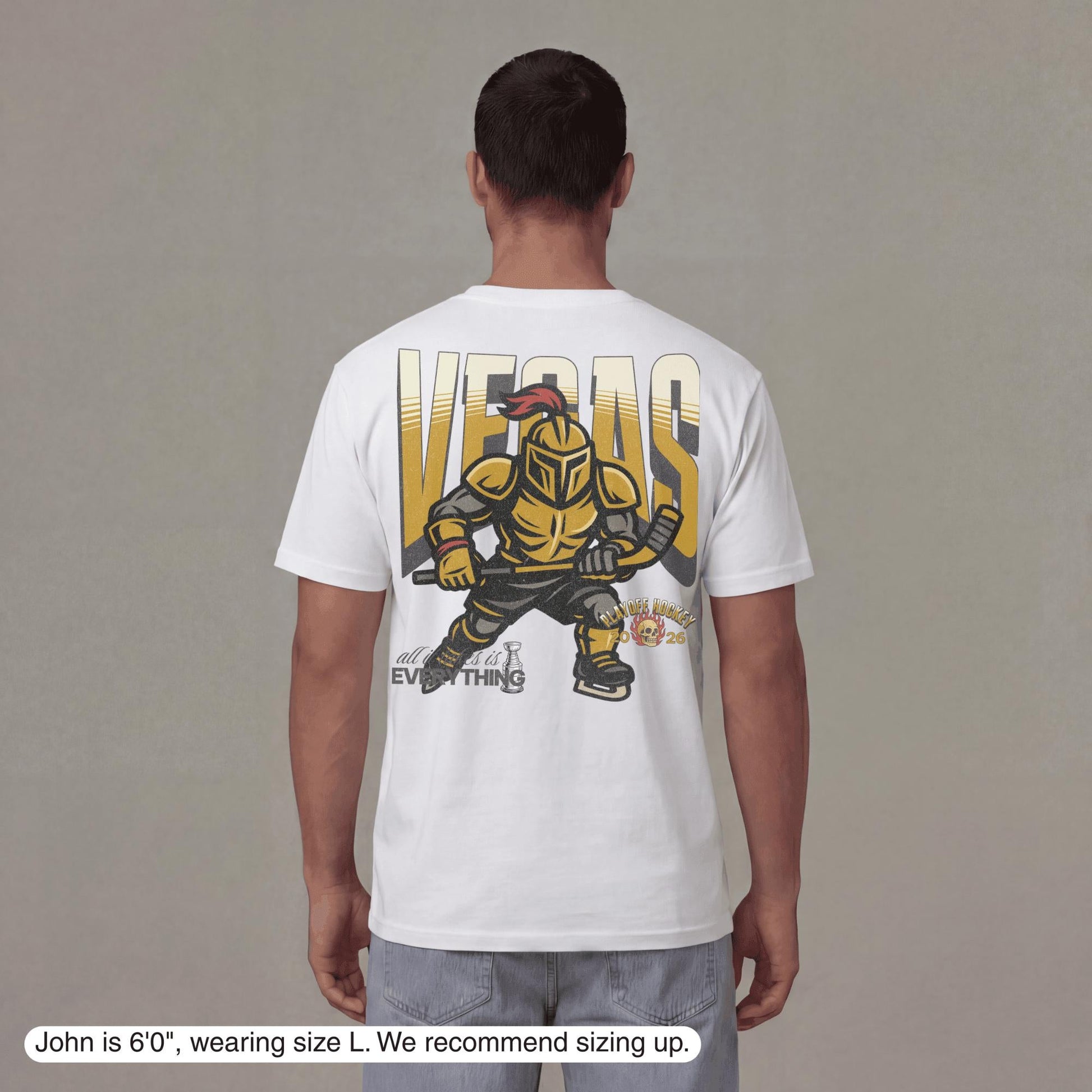 Vegas Playoff Hockey T-Shirt - Old Time Sports