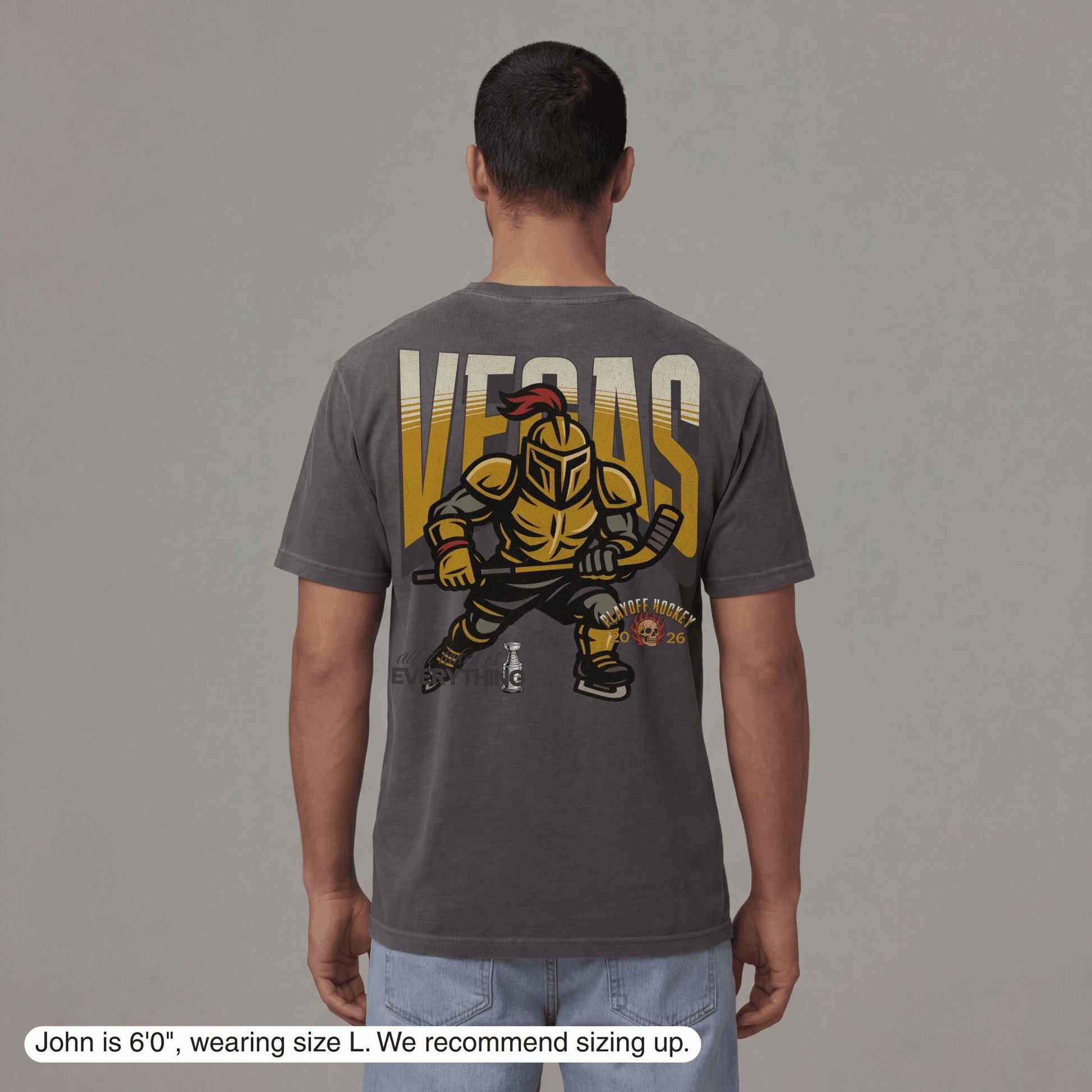 Vegas Playoff Hockey T-Shirt - Old Time Sports