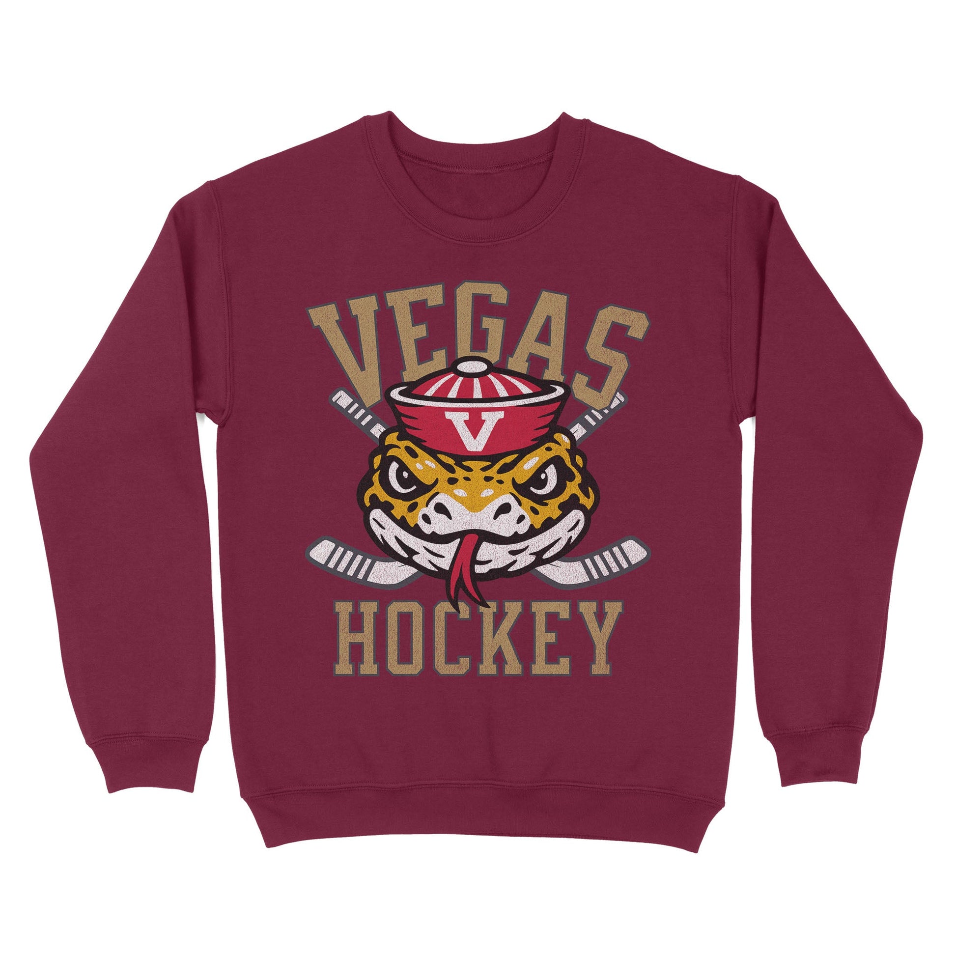 Vegas Playoffs '26 Basic Crewneck - Old Time Sports