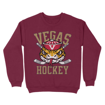 Vegas Playoffs '26 Basic Crewneck - Old Time Sports