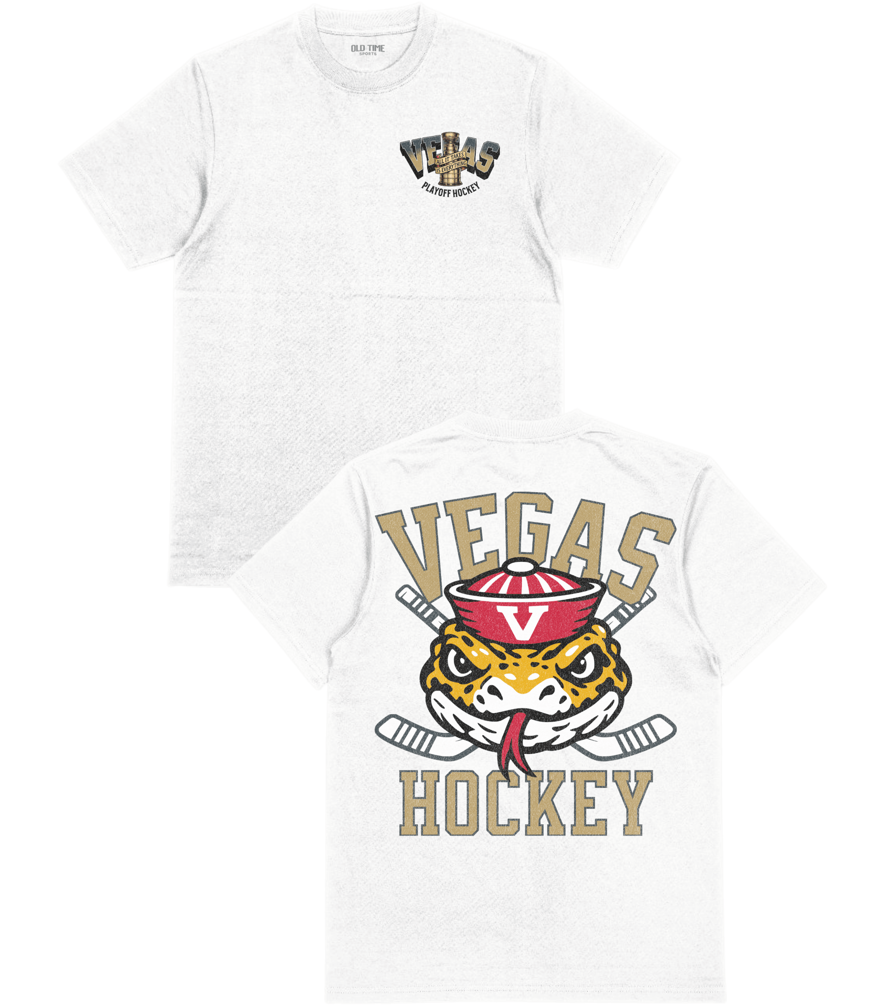 Vegas Playoffs '26 T-Shirt - Old Time Sports