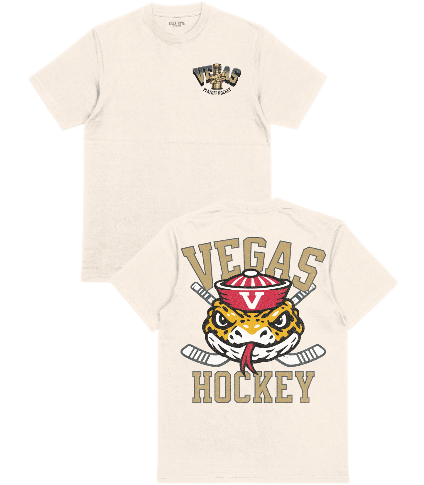 Vegas Playoffs '26 T-Shirt - Old Time Sports