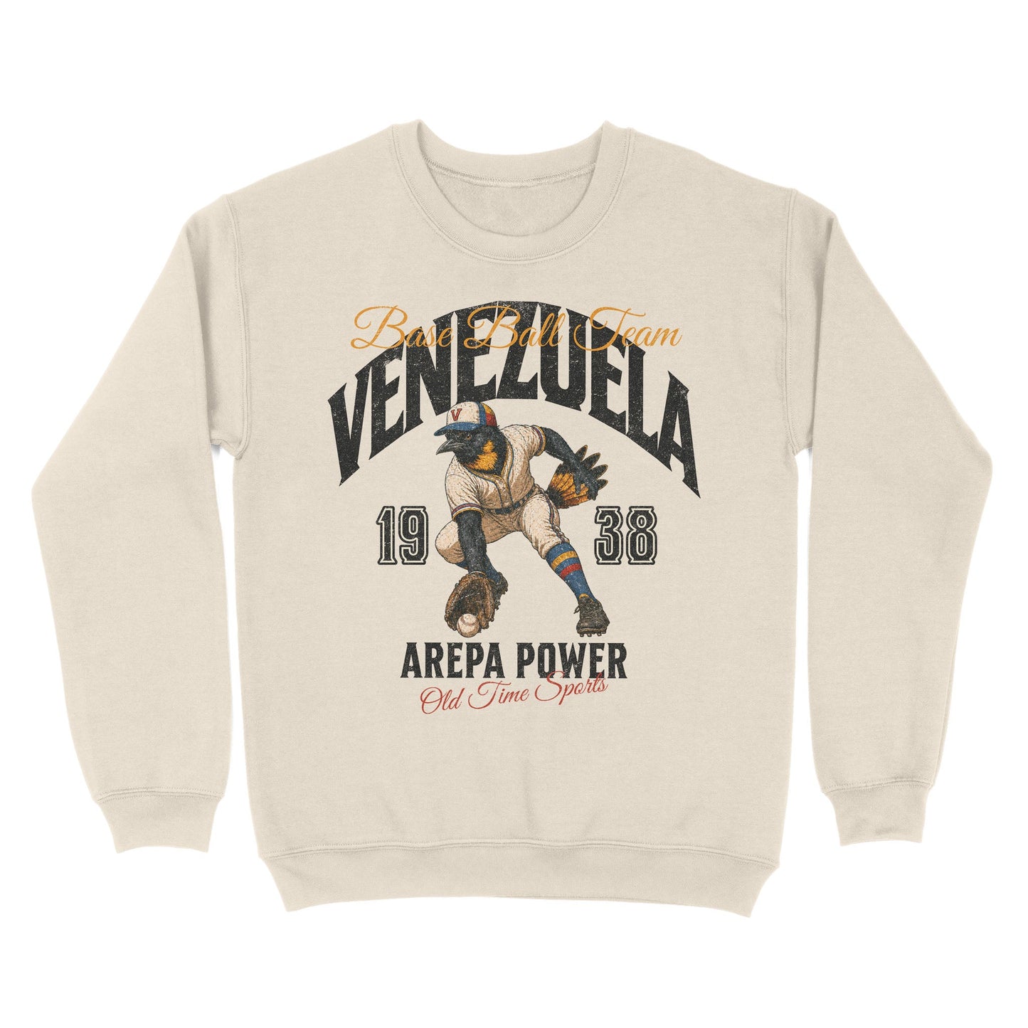 Venezuela Base Ball Club Basic Crewneck - Old Time Sports