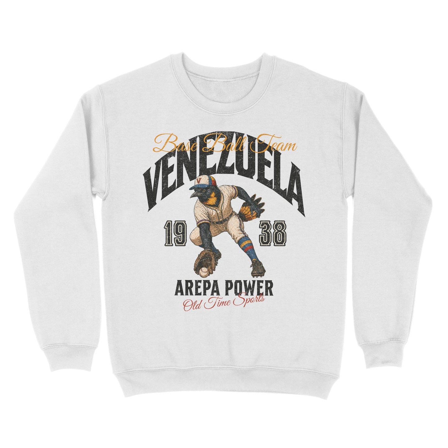 Venezuela Base Ball Club Basic Crewneck - Old Time Sports