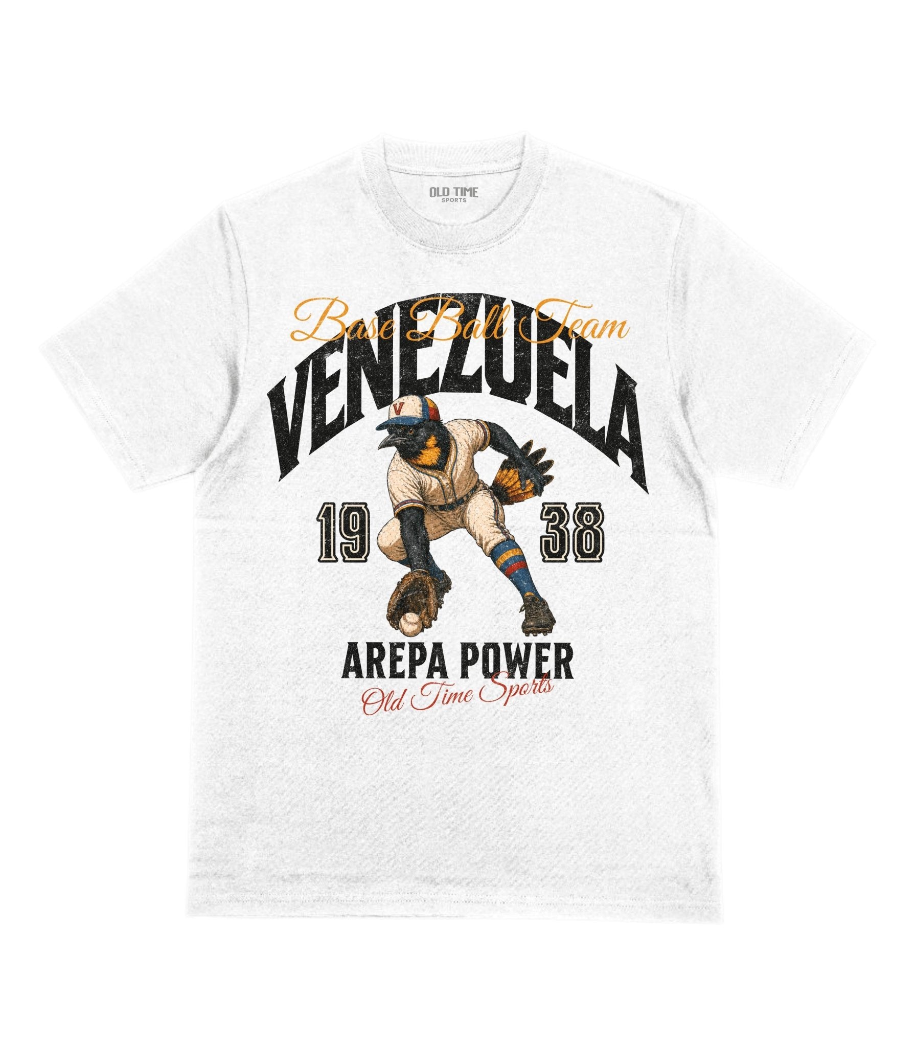 Venezuela Base Ball Team v2 T-Shirt - Old Time Sports