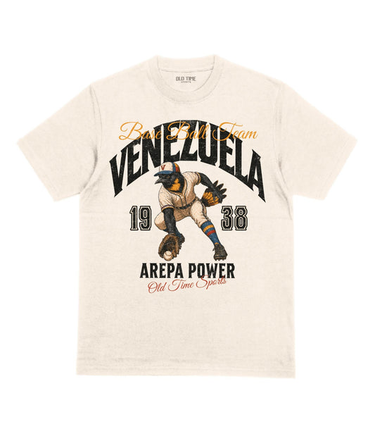 Venezuela Base Ball Team v2 T-Shirt - Old Time Sports