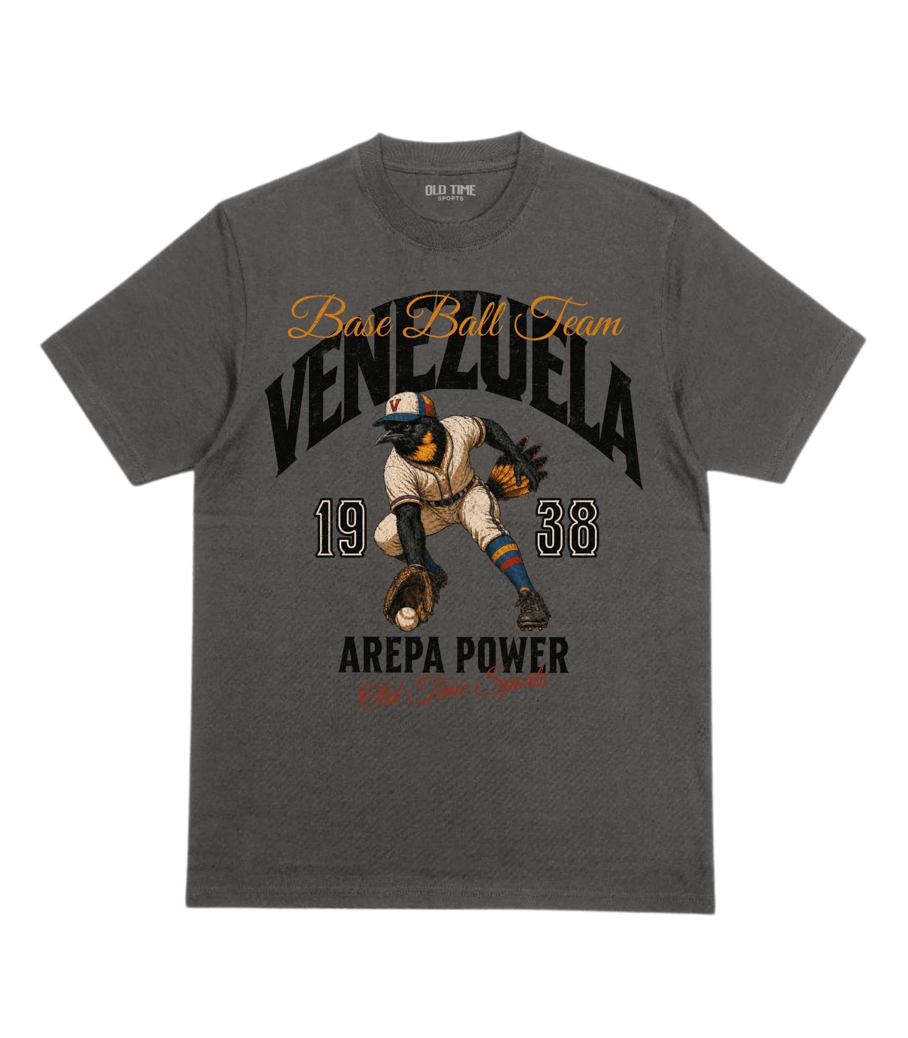 Venezuela Base Ball Team v2 T-Shirt - Old Time Sports