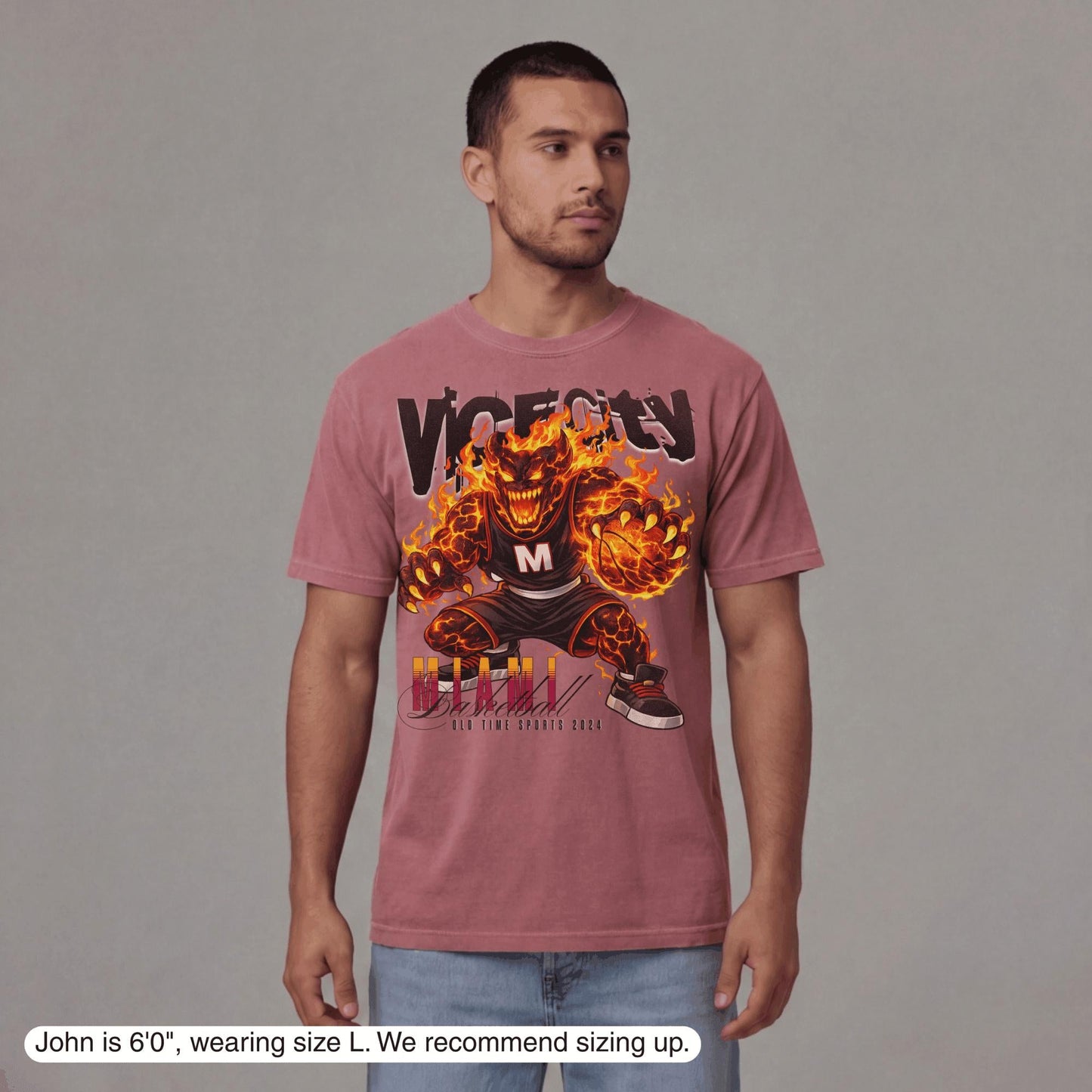Vice City Basketball Club T-Shirt - Old Time Sports