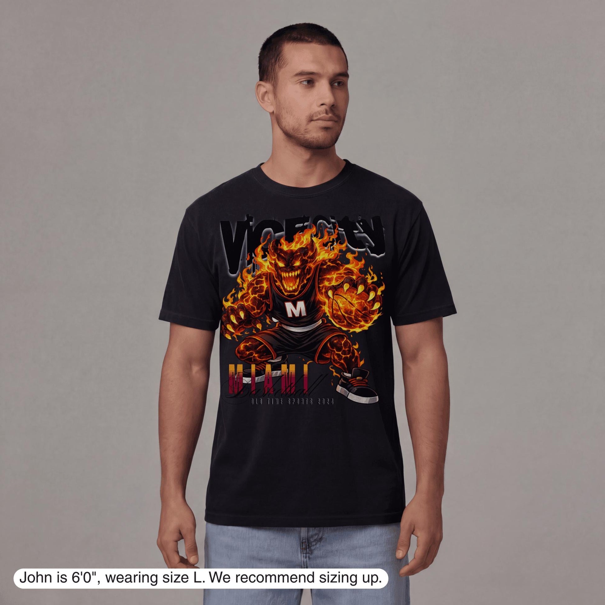 Vice City Basketball Club T-Shirt - Old Time Sports