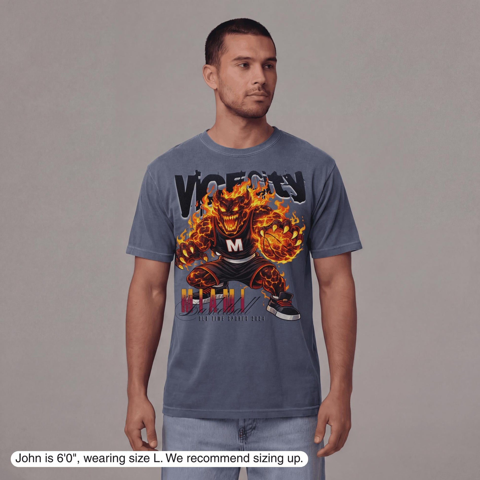Vice City Basketball Club T-Shirt - Old Time Sports