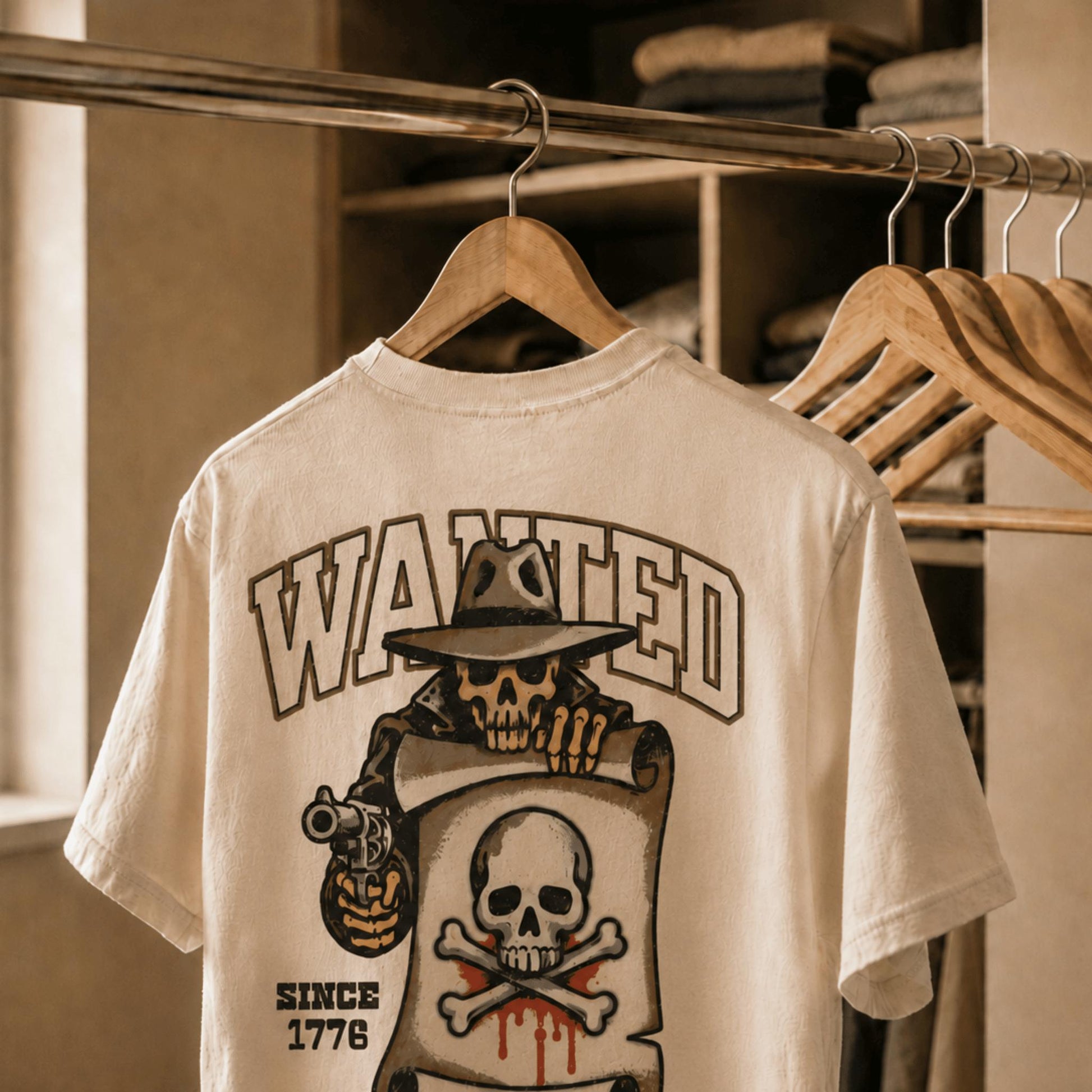 Wanted T-Shirt - Old Time Sports