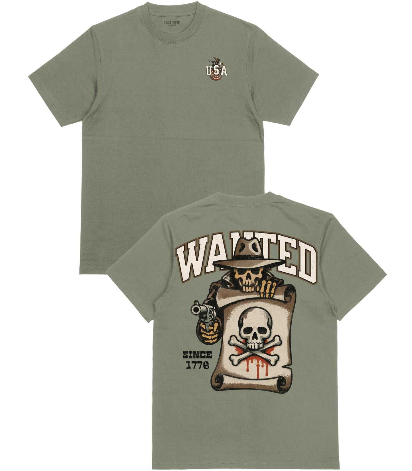 Wanted T-Shirt - Old Time Sports