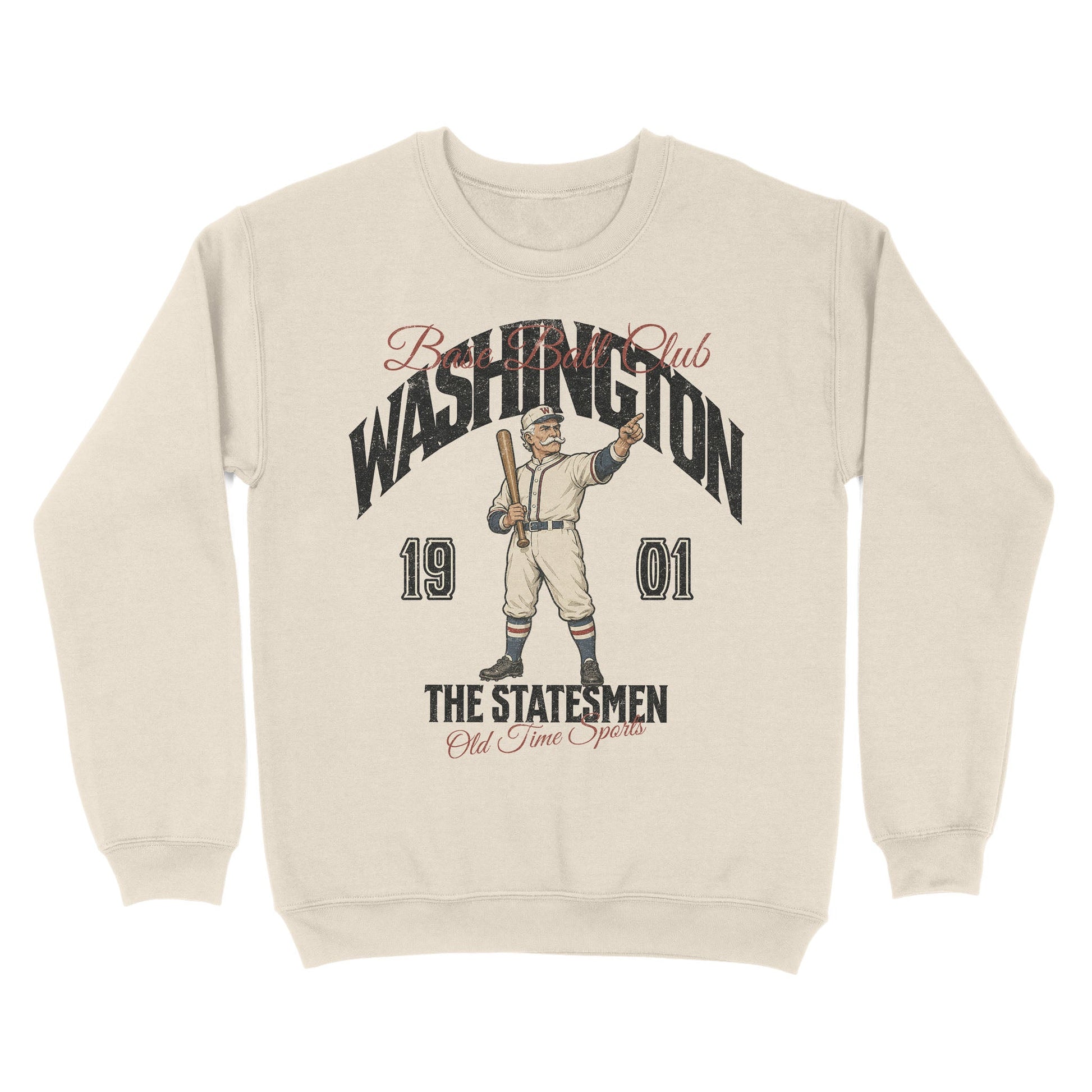 Washington Base Ball Club Basic Crewneck - Old Time Sports