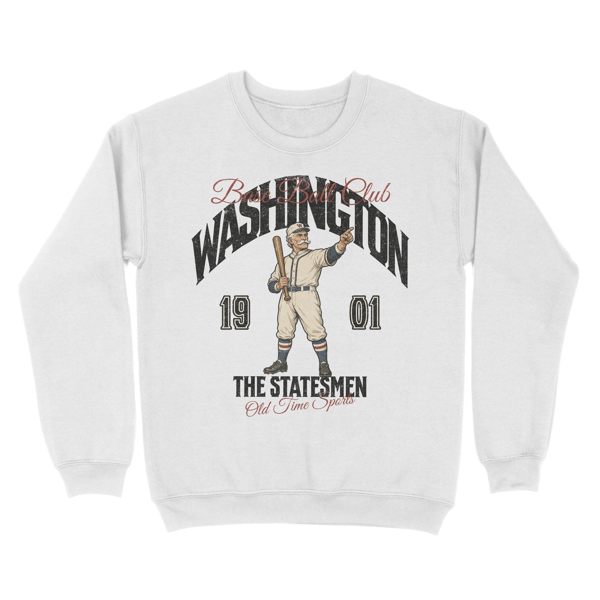 Washington Base Ball Club Basic Crewneck - Old Time Sports