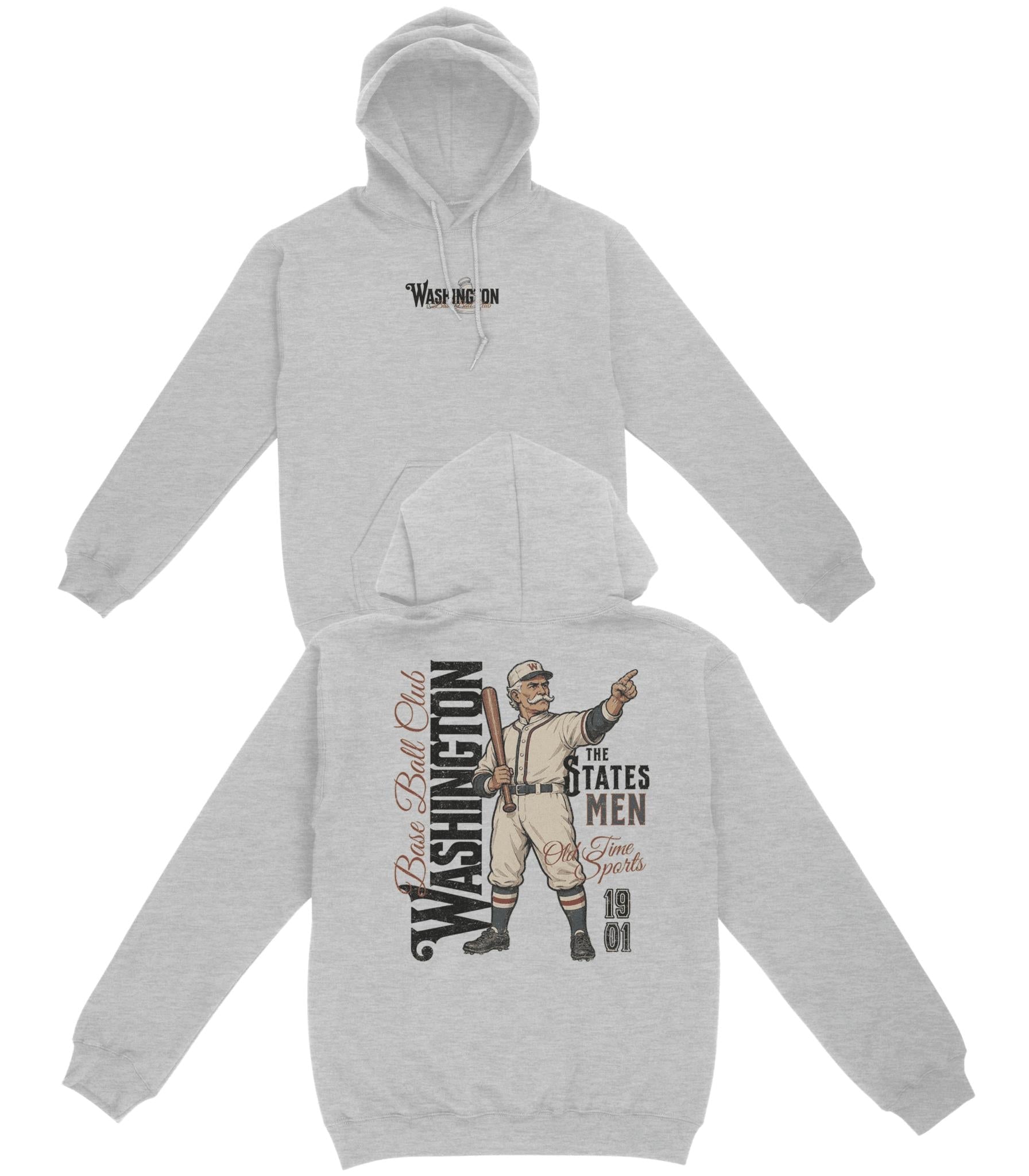 Washington Base Ball Club Basic Hoodie - Old Time Sports