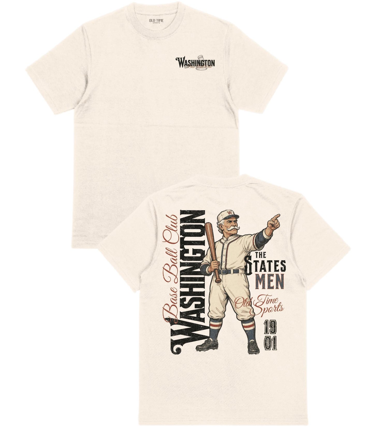 Washington Base Ball Club T-Shirt - Old Time Sports