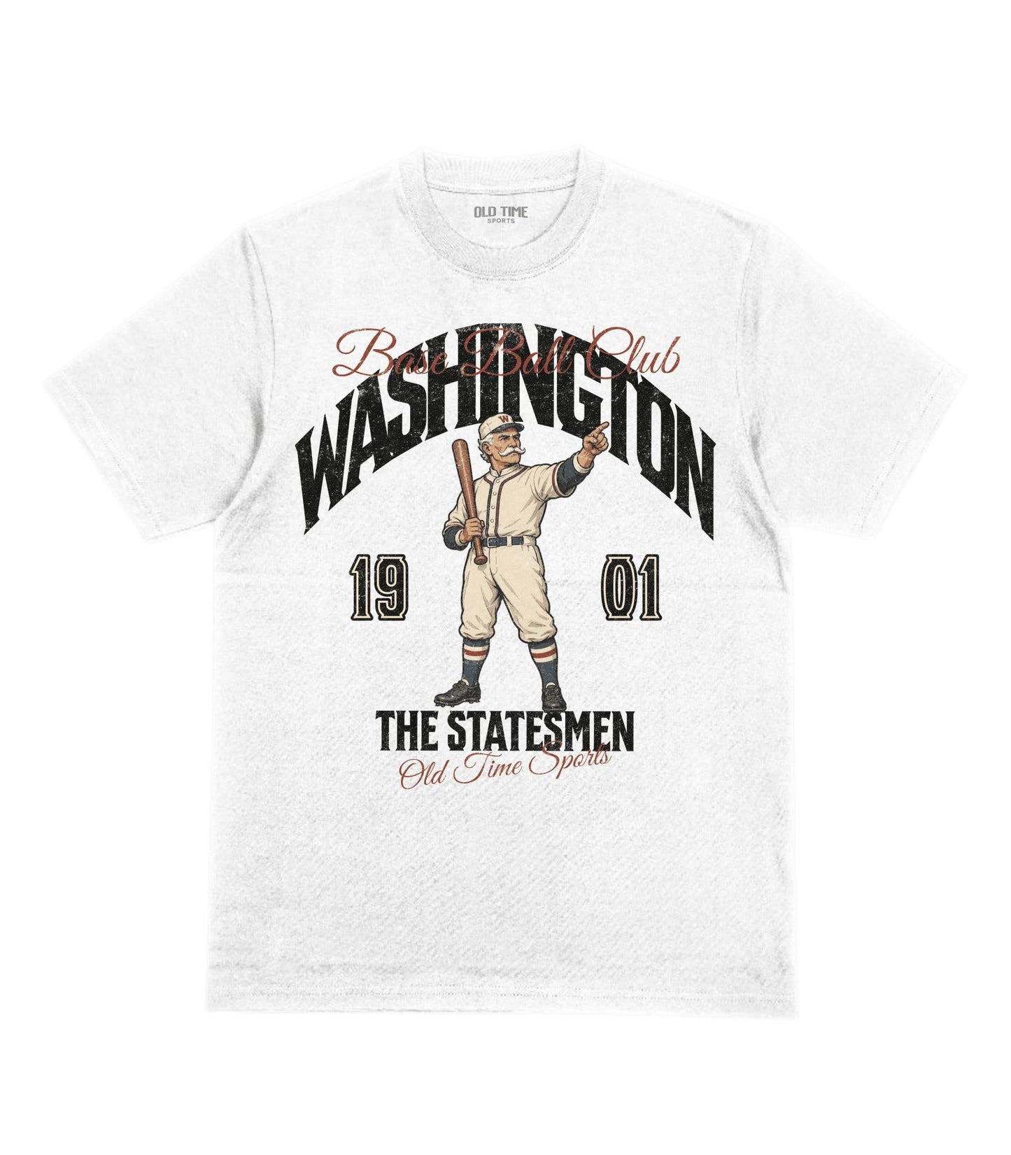 Washington Base Ball Club v2 T-Shirt - Old Time Sports