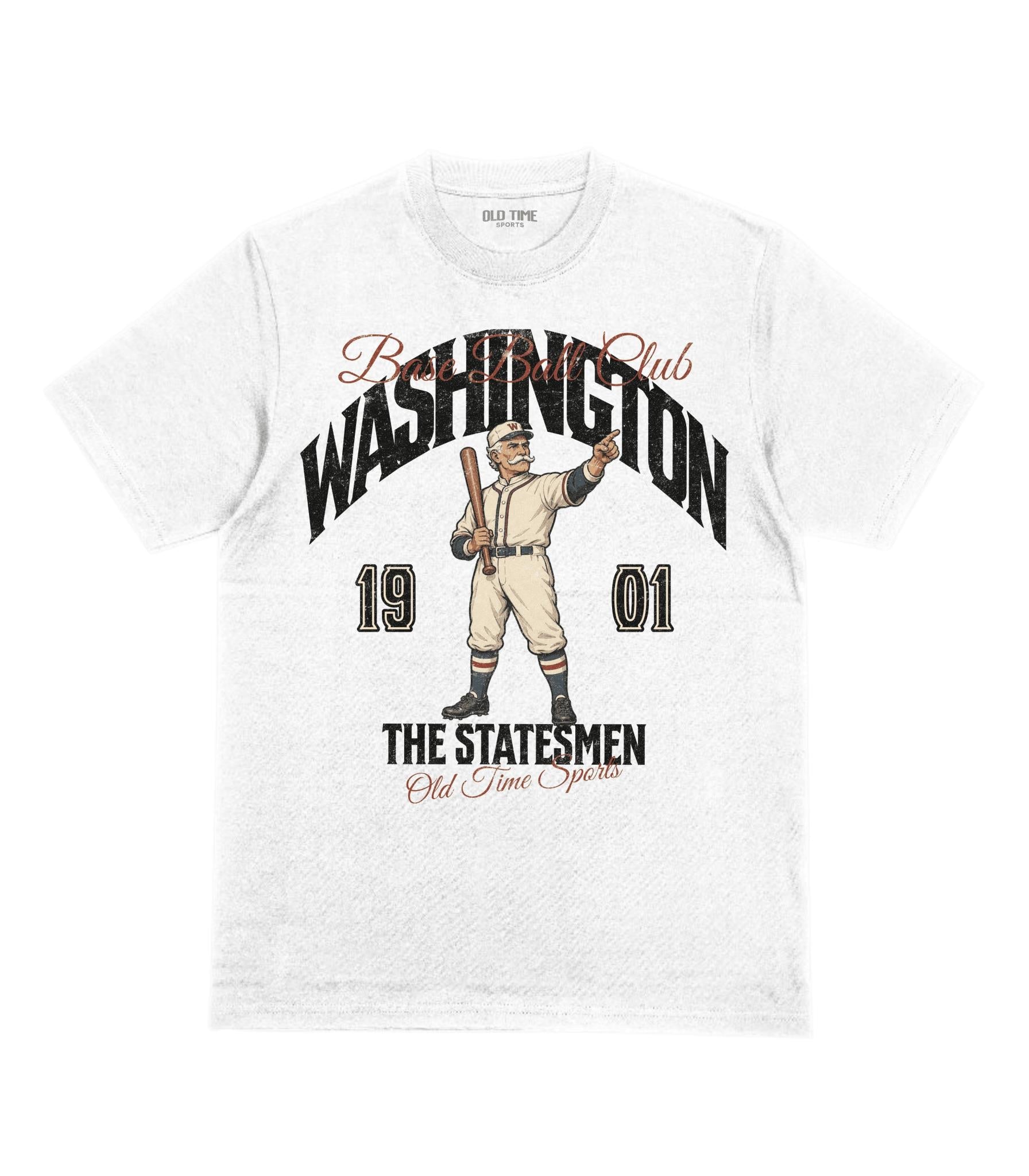 Washington Base Ball Club v2 T-Shirt - Old Time Sports