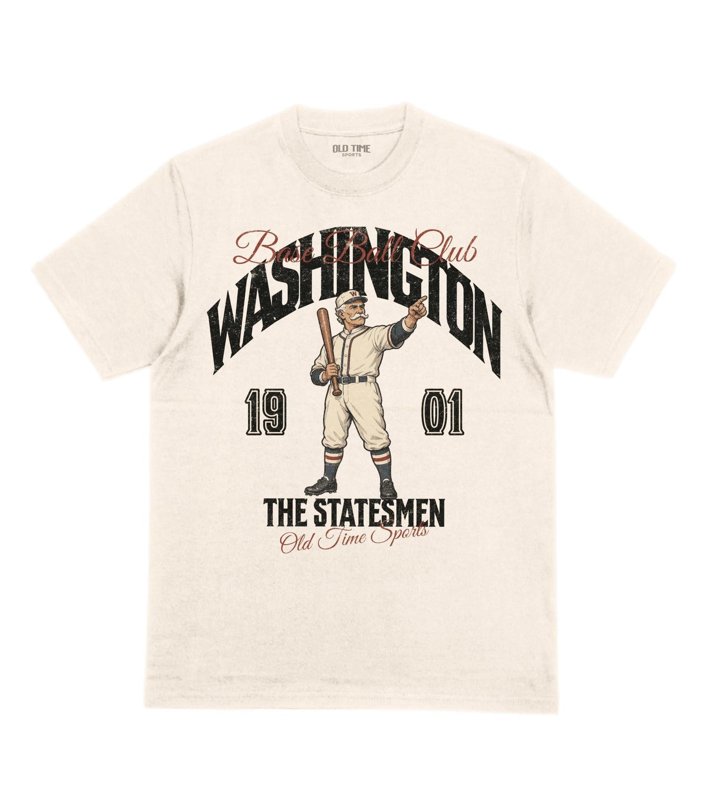 Washington Base Ball Club v2 T-Shirt - Old Time Sports