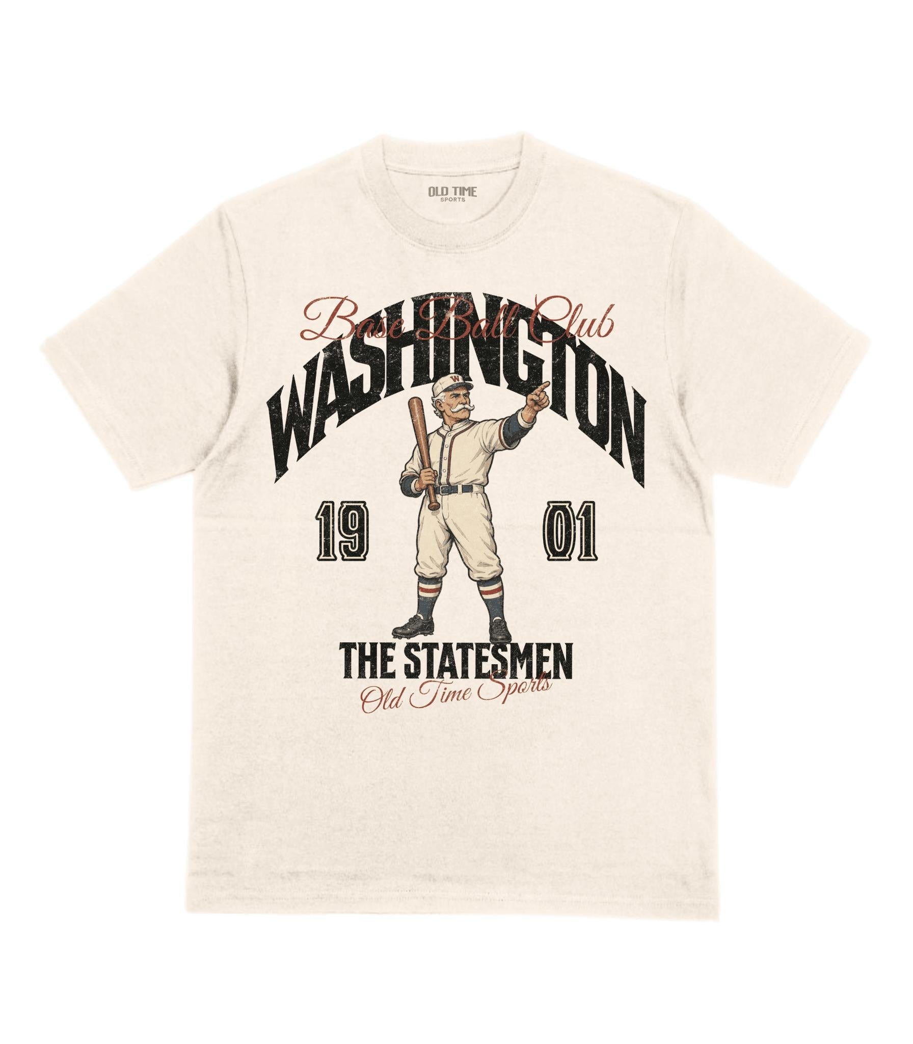 Washington Base Ball Club v2 T-Shirt - Old Time Sports