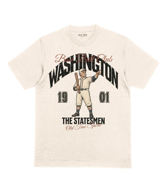 Washington Base Ball Club v2 T-Shirt - Old Time Sports