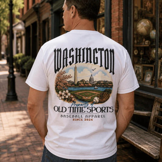 Washington Baseball T-Shirt - Old Time Sports