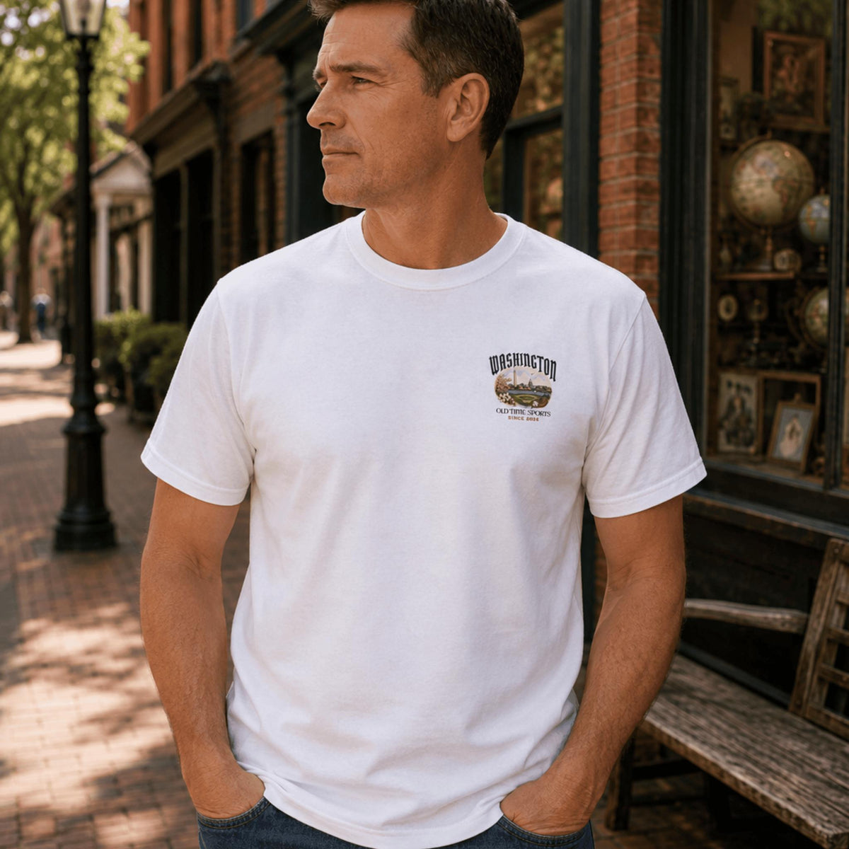 Washington Baseball T-Shirt - Old Time Sports