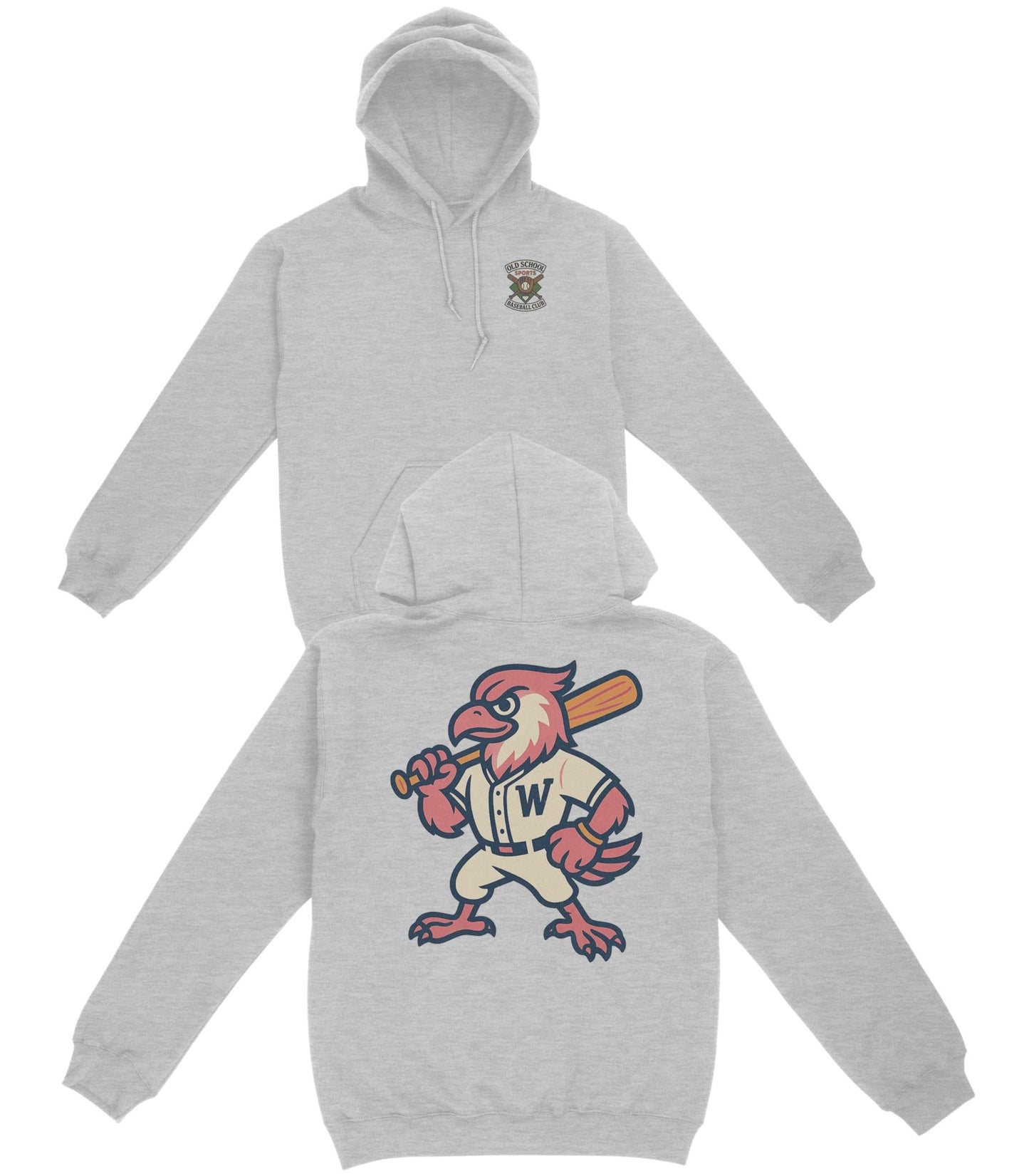 Washington Baseball v1 Basic Hoodie