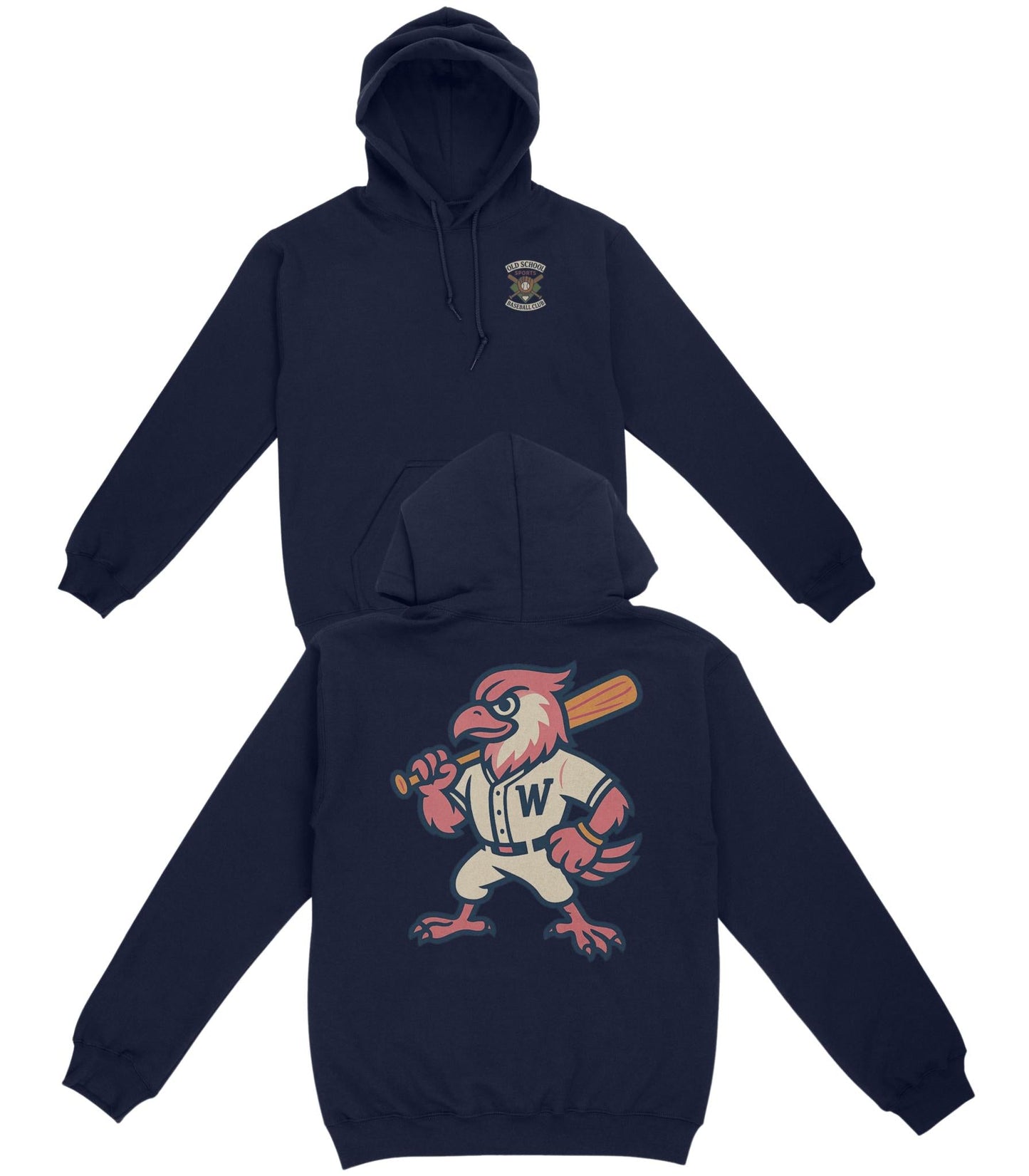 Washington Baseball v1 Basic Hoodie