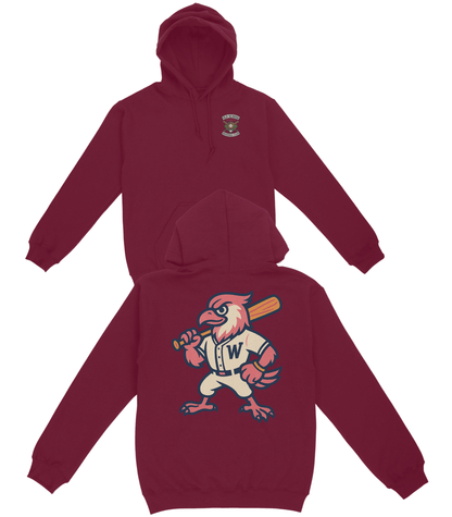 Washington Baseball v1 Basic Hoodie - Old Time Sports