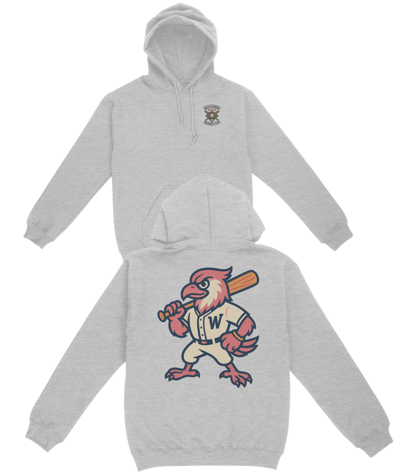 Washington Baseball v1 Basic Hoodie - Old Time Sports
