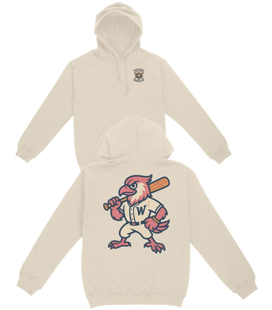 Washington Baseball v1 Basic Hoodie