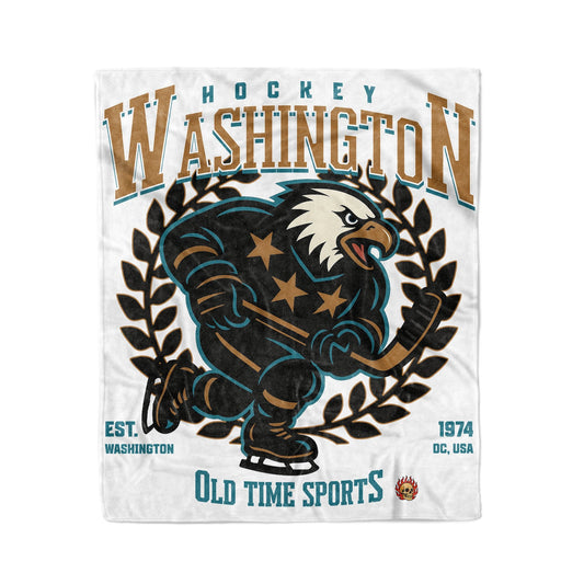 Washington Hockey 50x60in Fleece Blanket - Old Time Sports