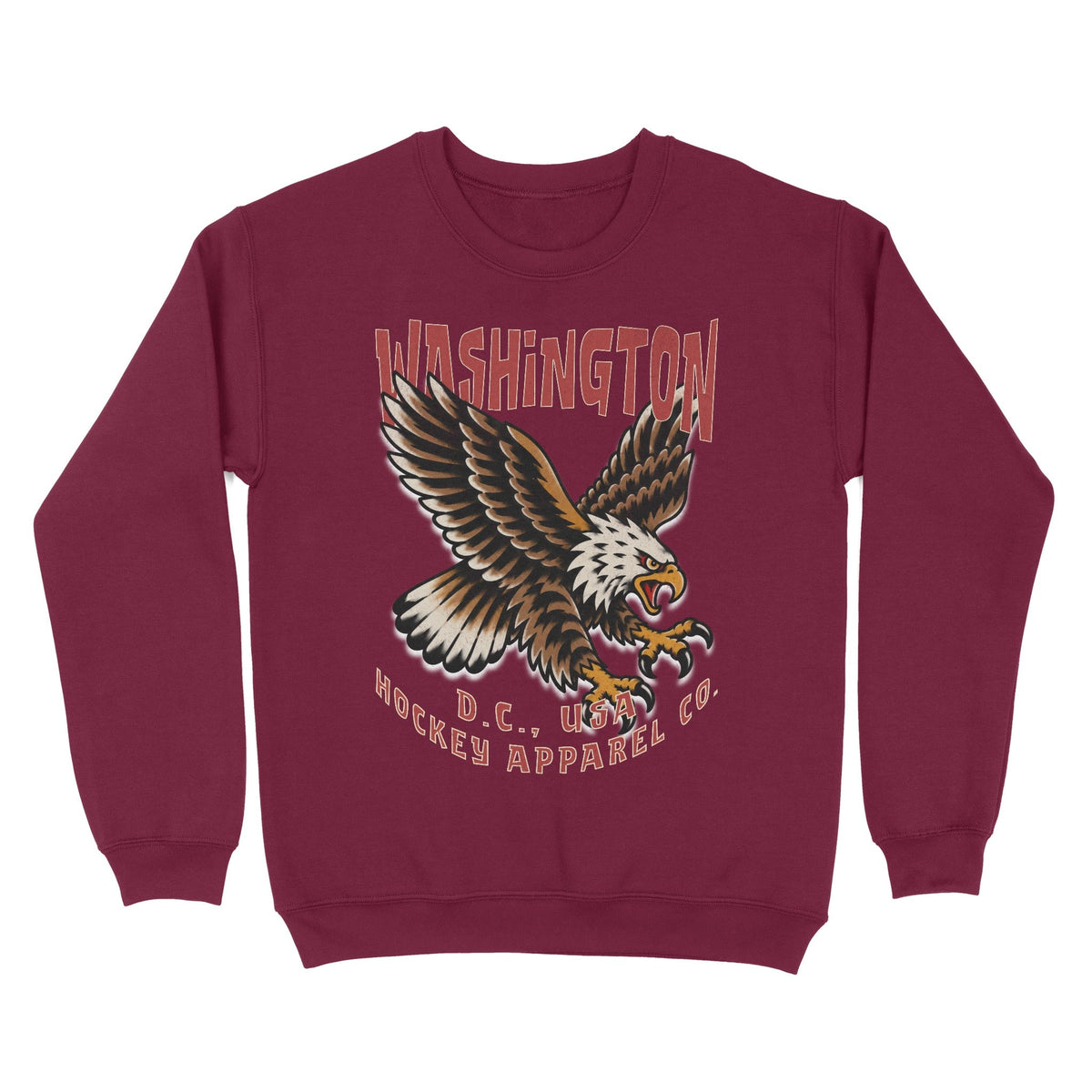 Washington Hockey Appl. Crewneck - Old Time Sports