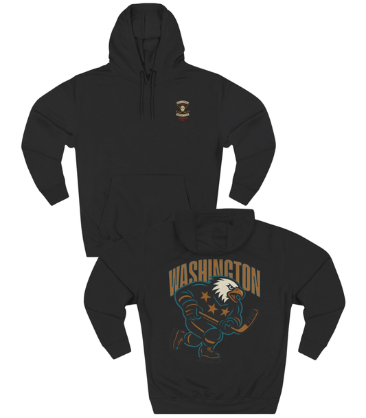 Washington Hockey v1 Hoodie - Old Time Sports
