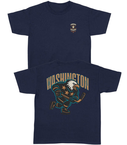 Washington Hockey v1 YOUTH T-Shirt - Old Time Sports
