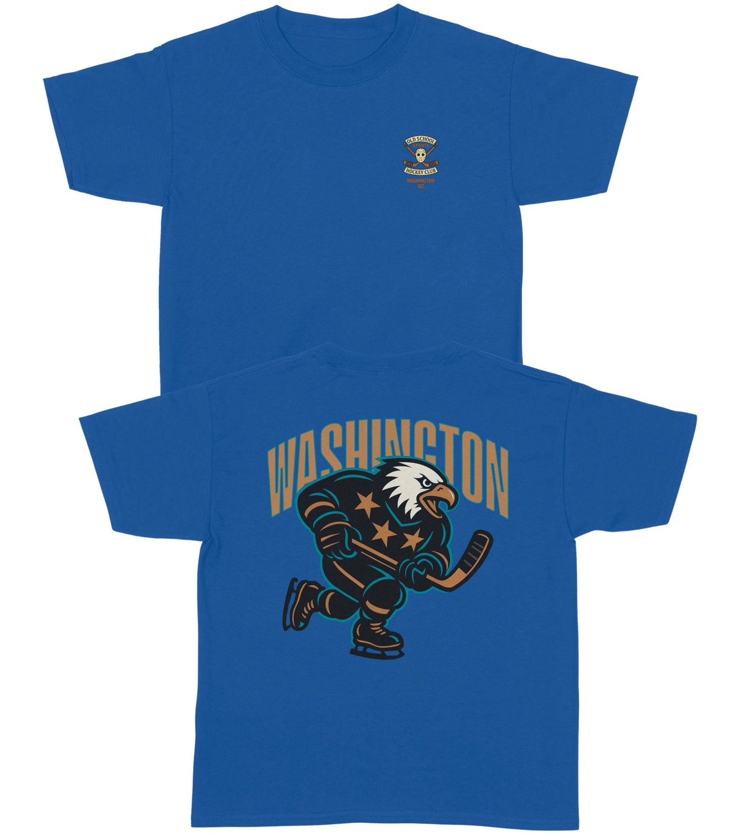 Washington Hockey v1 YOUTH T-Shirt - Old Time Sports