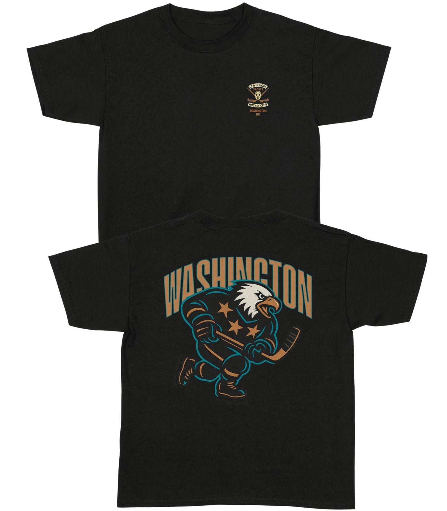 Washington Hockey v1 YOUTH T-Shirt - Old Time Sports