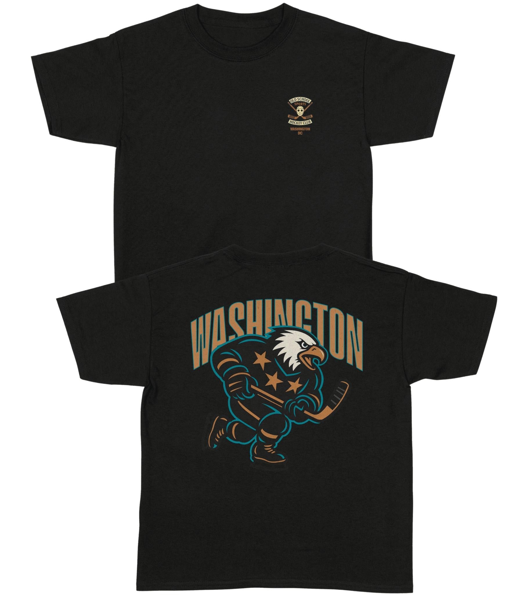 Washington Hockey v1 YOUTH T-Shirt - Old Time Sports