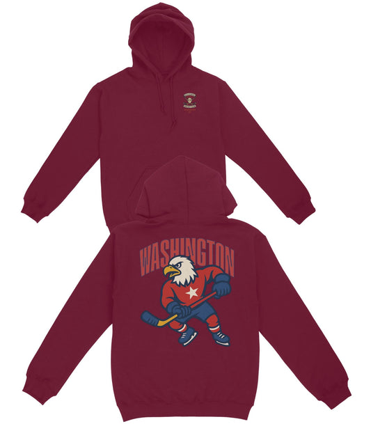 Washington Hockey v2 Basic Hoodie