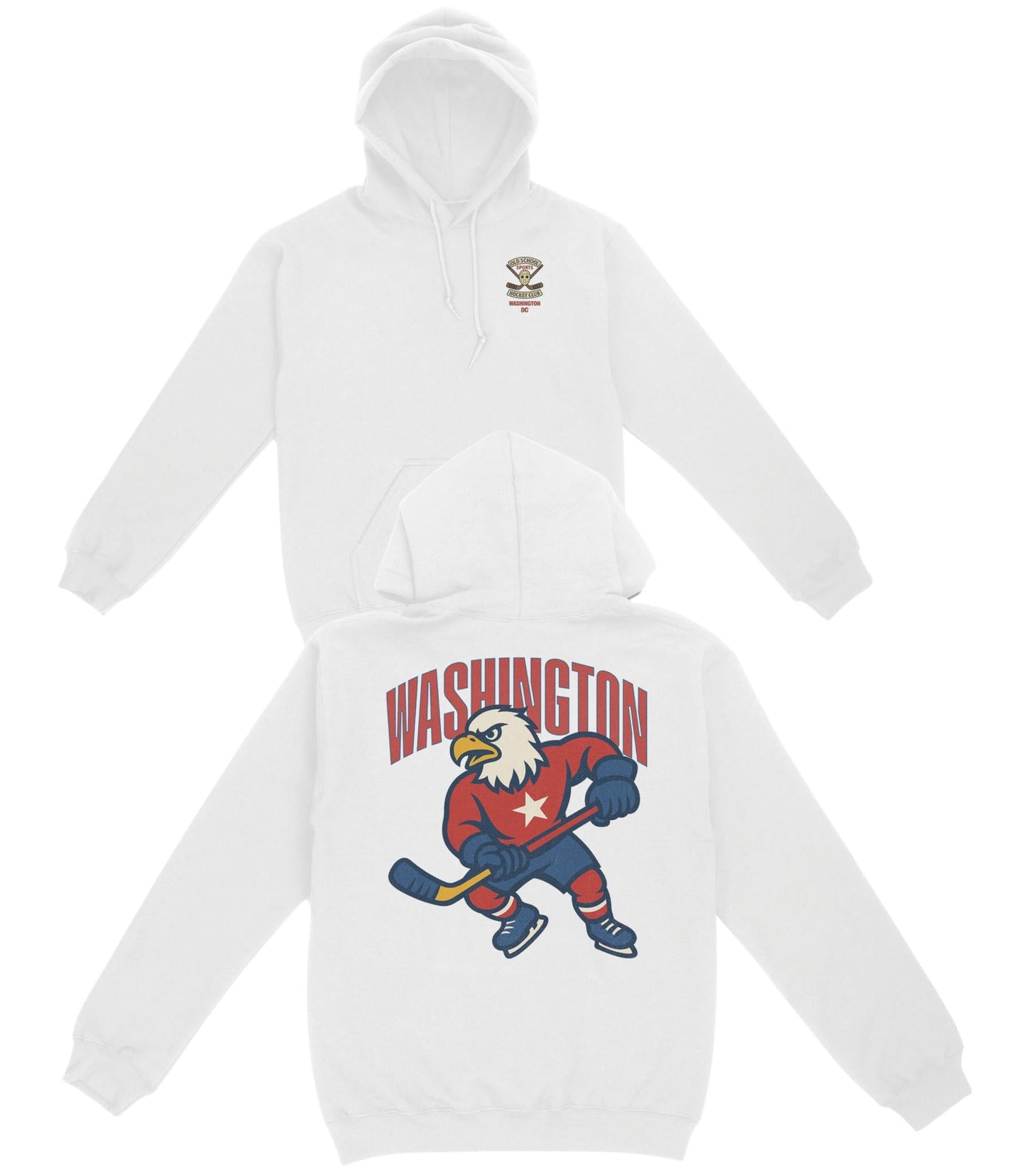 Washington Hockey v2 Basic Hoodie