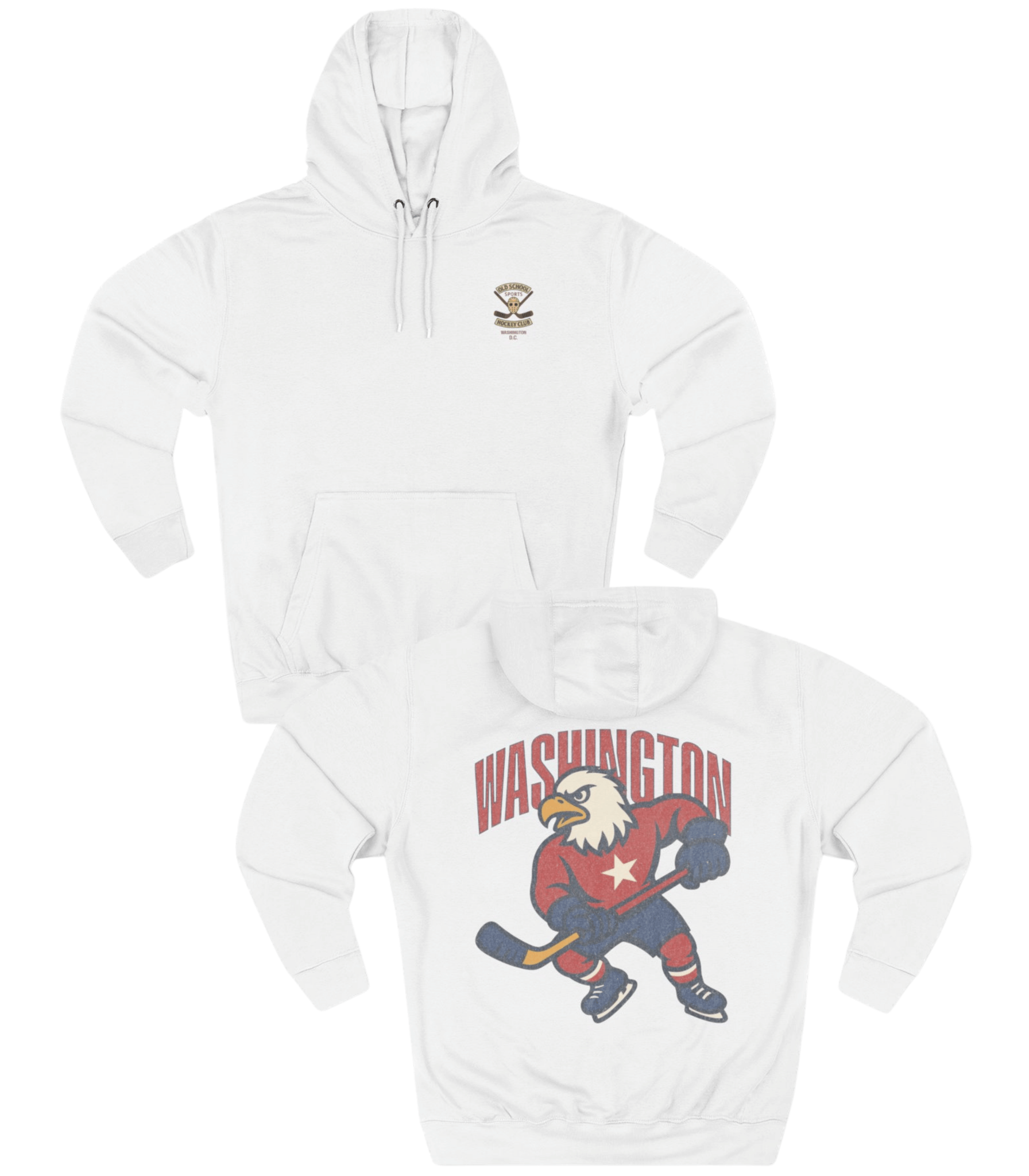 Washington Hockey v2 Hoodie - Old Time Sports